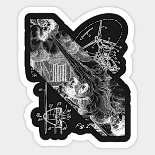 Wind Powered - dark Sticker